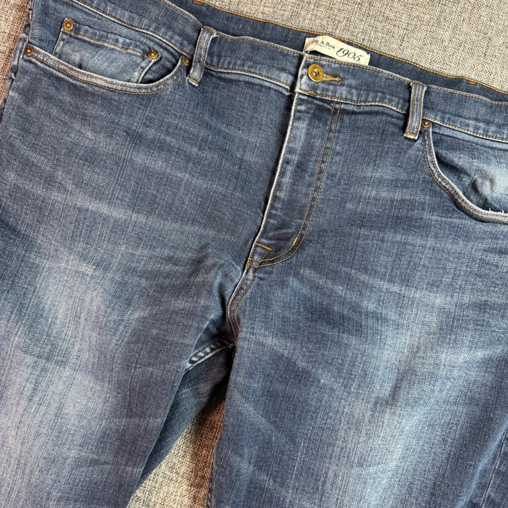 Mens Jos. A. Bank Jeans | Waist 44 | Blue‎ 1905 Collection Straight Leg Denim